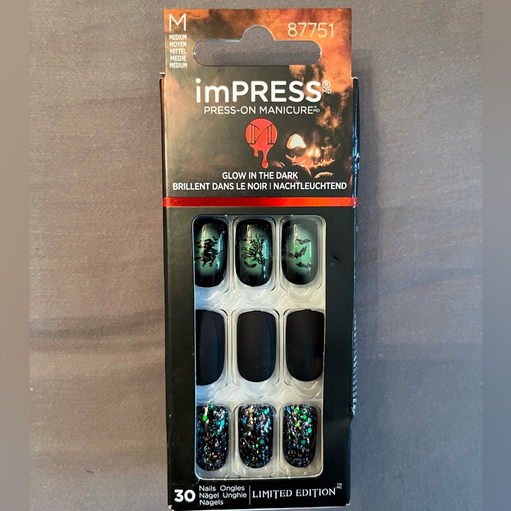 NEW IN BOX impress press on nails